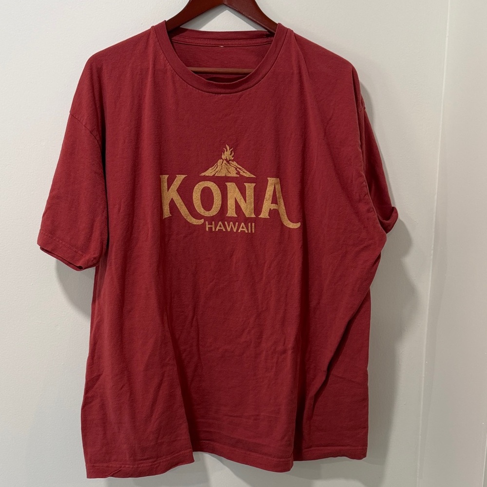 Blush Red Kona Hawaii T-Shirt